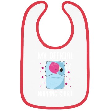 Discover My Official Napping Bibs Flamingo Gift