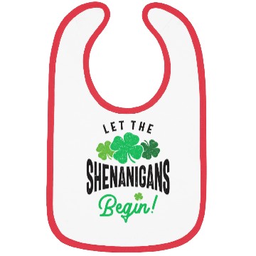 Discover Let The Shenanigans Begin St Patricks Day Bibs