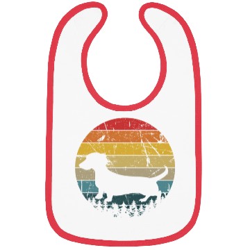 Discover Dachshund Gift Dixie Wiener Doxie Dackel Bibs