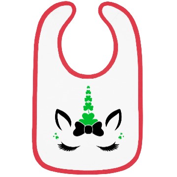 Discover Vector Saint patrick s day unicorn design Bibs
