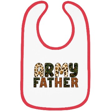 Discover Army Father Sublimation Bibs