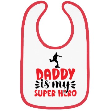 Discover Daddy is my super hero Bibs
