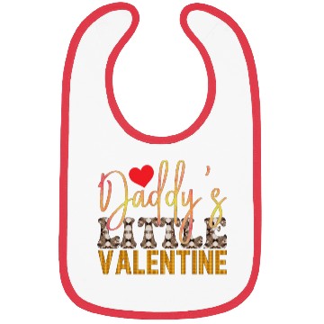 Discover Daddy s Little Valentine Sublimation Bibs