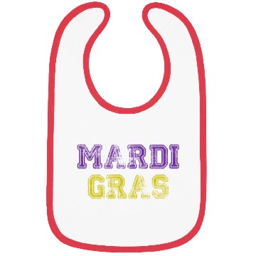 Discover Mardi Gras Carnival Fiesta Party Louisiana New Orl Bibs