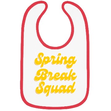 Discover Spring Break Squad Summer Vacation Spring Break Bibs