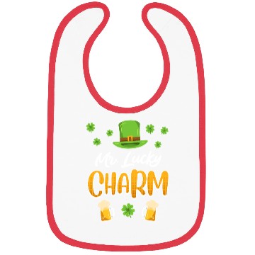 Discover Mr Lucky Charm St. Patrick's Day Men Bibs