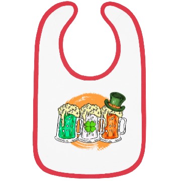 Discover Ireland beer Irish St. Patrick's Day Bibs