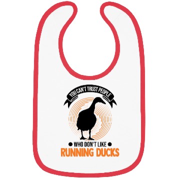 Discover Indian Runner Gift Running Duck Bibs
