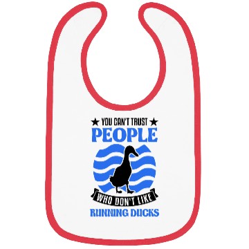 Discover Indian Runner Gift Running Duck Bibs
