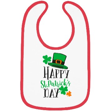 Discover Happy Saint Patricks Day Bibs