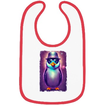 Discover Fantasy Penguin Art Bibs