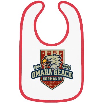 Discover Omaha Beach Normandy D DAY 80 th anniversary Bibs