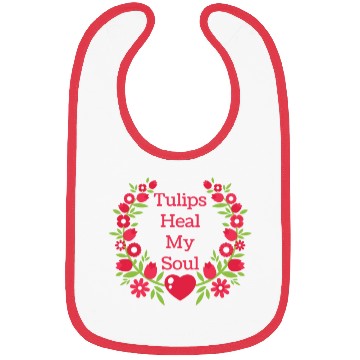 Discover Tulip Gardening Hearts Bibs