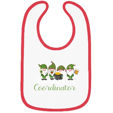 Discover Shenanigans Coordinator St Patricks Day Gnomes Bibs