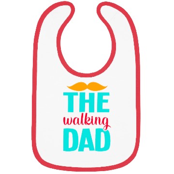 Discover The walking dad Bibs