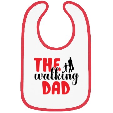 Discover The walking dad Bibs