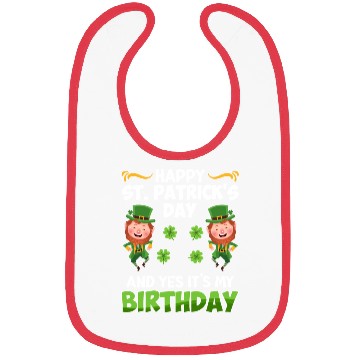 Discover St. Patrick's Day Birthday Bibs