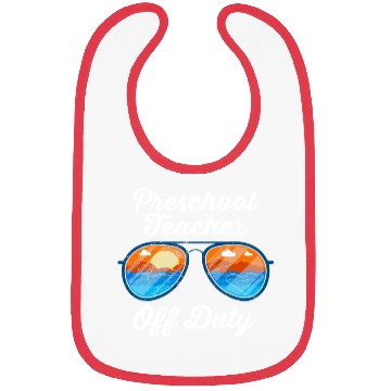Discover Preschool kindergarten educator off duty teacher Bibs