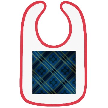 Discover Indigo Tartan A Trendsetter's Delight Bibs