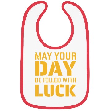 Discover May Your Day Be Filled with Luck |St Patrick’s Day Bibs