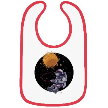 Discover Space monkey Bibs
