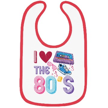 Discover I Love The 80s Bibs