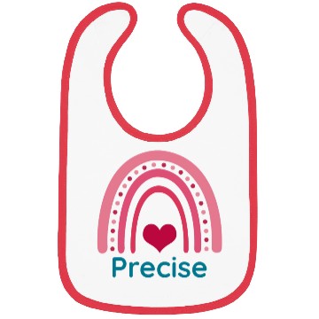 Discover Precise Viva Magenta Boho Rainbow Bibs
