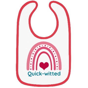 Discover Quick witted Viva Magenta Boho Rainbow Bibs