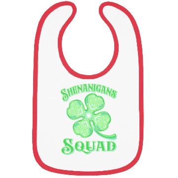 Discover Shenanigans Squad Funny St Patricks Day Bibs