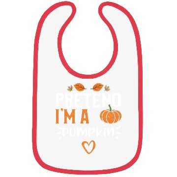 Discover Pretend I'm A Pumpkin - Pumpkin Bibs