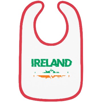 Discover Ireland shamrock Irish St. Patrick's Day Bibs