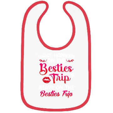 Discover Besties Trip Friends Summer Vacation Spring Break Bibs