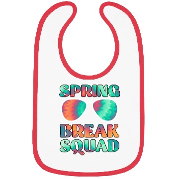 Discover Spring Break Squad Summer Vacation Spring Break Bibs