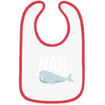 Discover Procrastinating Narwhal Lover Aquatic Animals Bibs