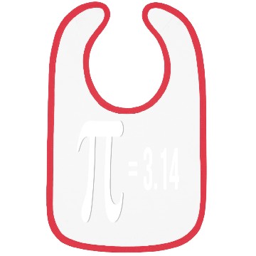 Discover pi day Bibs
