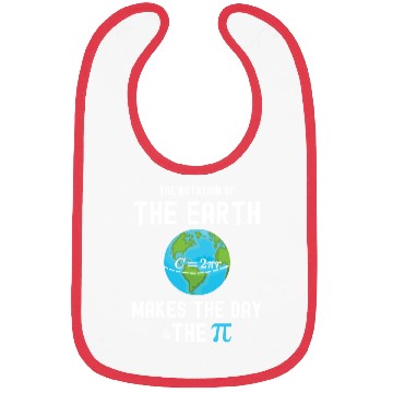 Discover Earth day and Pi day gift for math teachers 2023 Bibs