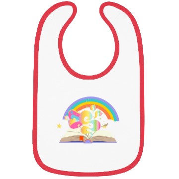Discover Unicorn Imaginary World Bibs