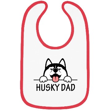 Discover Husky Dad Bibs