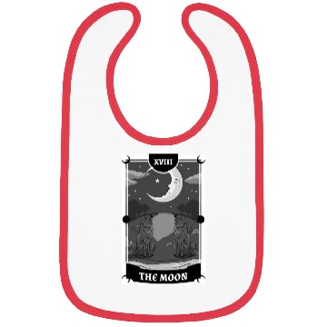 Discover Anime Tarot Card The Moon Gothic Bibs