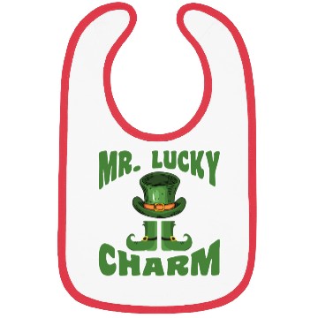 Discover Mr Lucky Charm St. Patrick's Day Bibs