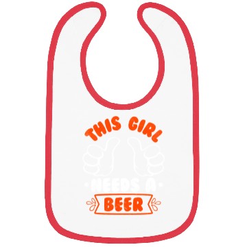 Discover This girl needs a beer vacation Spring Break Bibs