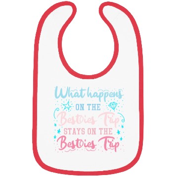 Discover Besties Trip Vacation with Friends Spring Break Bibs