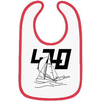 Discover 470 Sailing Black Bibs