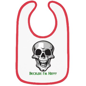 Discover Happy Skull Bibs