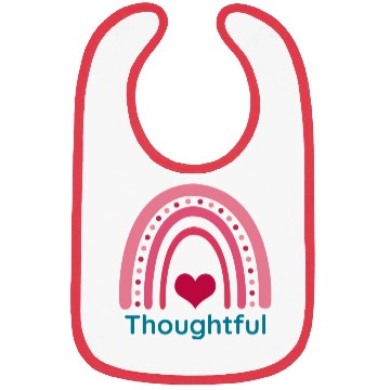 Discover Thoughtful Viva Magenta Boho Rainbow Bibs