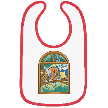 Discover Singing Birds Bibs