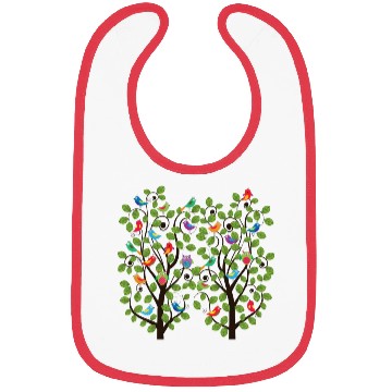 Discover Birds On The Tree Bibs