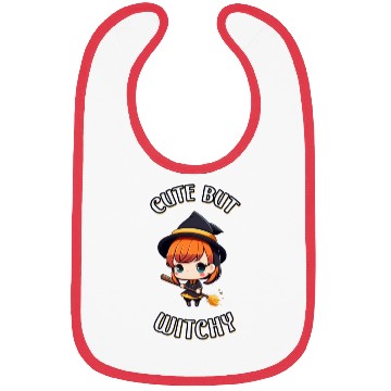 Discover Cute But Witchy Chibi Witch Wicca Bibs