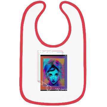 Discover Psychedelic Cyberpop Japanese Vaporwave Aesthetic Bibs