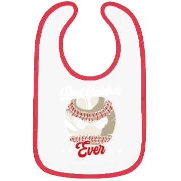 Discover Best Catcher Ever Baseball Player Baseball Coach Bibs